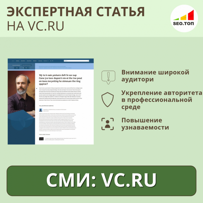 Экспертная статья на VC.RU